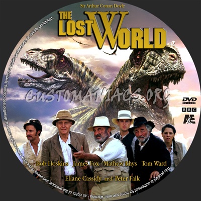 The Lost World dvd label