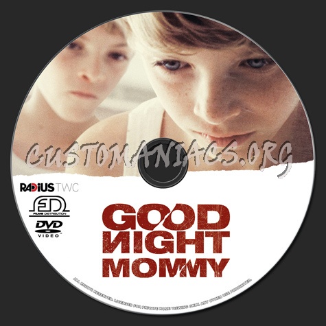 Goodnight Mommy dvd label