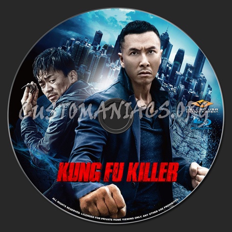 Kung Fu Killer blu-ray label