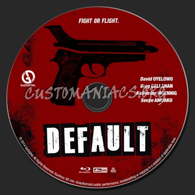 Default blu-ray label