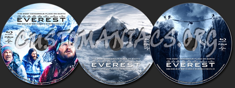 Everest (2015) blu-ray label