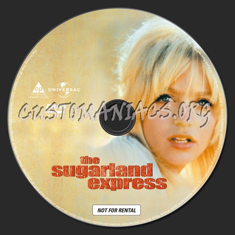 The Sugarland Express dvd label