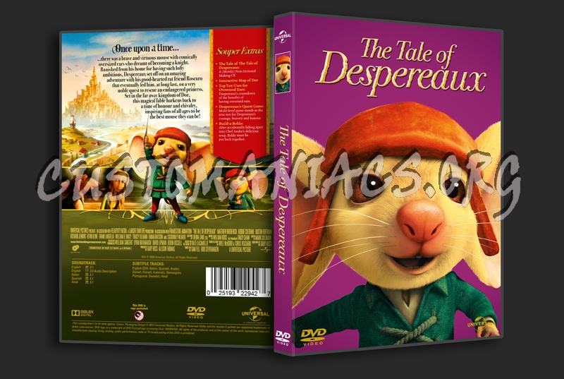 The Tale of Despereaux dvd cover