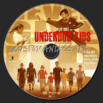 Underdog Kids dvd label