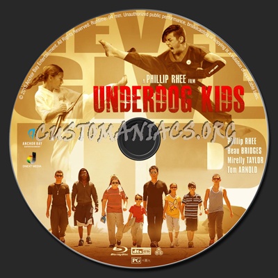 Underdog Kids blu-ray label