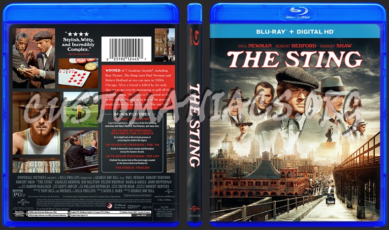 The Sting blu-ray cover