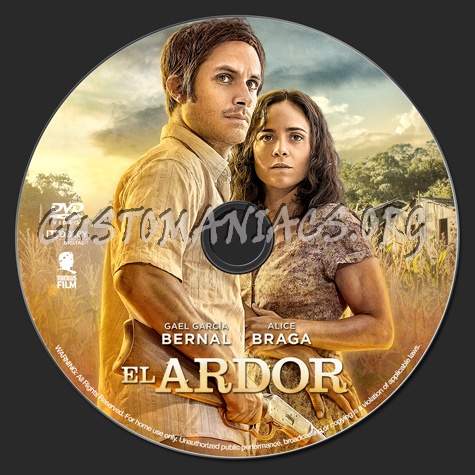 El Ardor (2014) dvd label