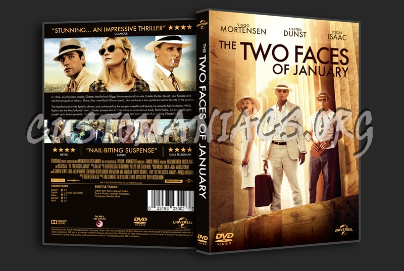 The Two Faces of January dvd cover