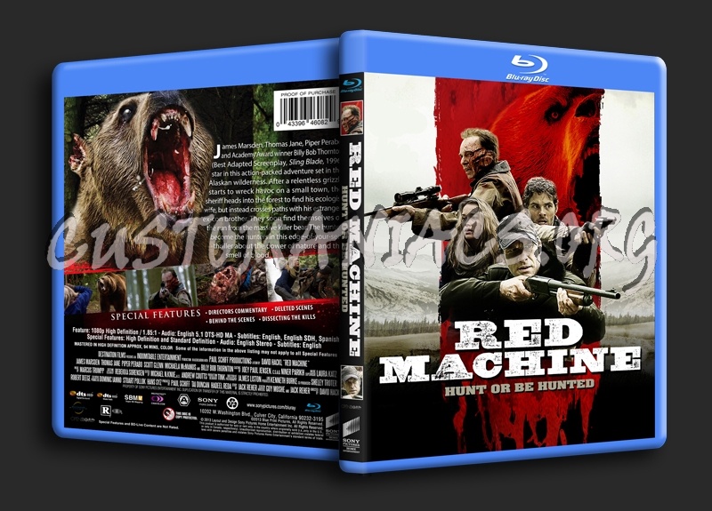 Red Machine blu-ray cover