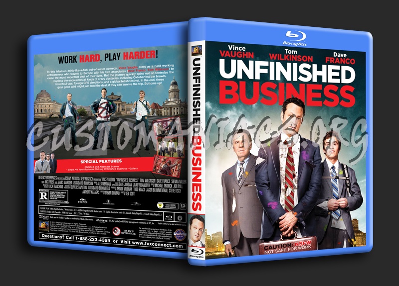 Unfinished Business dvd cover