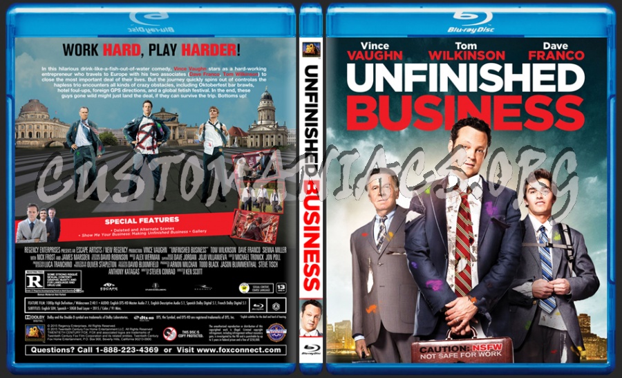 Unfinished Business dvd cover