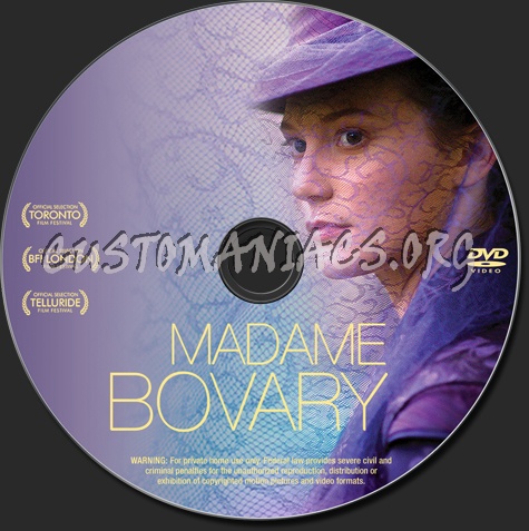 Madame Bouvary dvd label