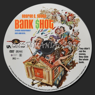 Bank Shot dvd label