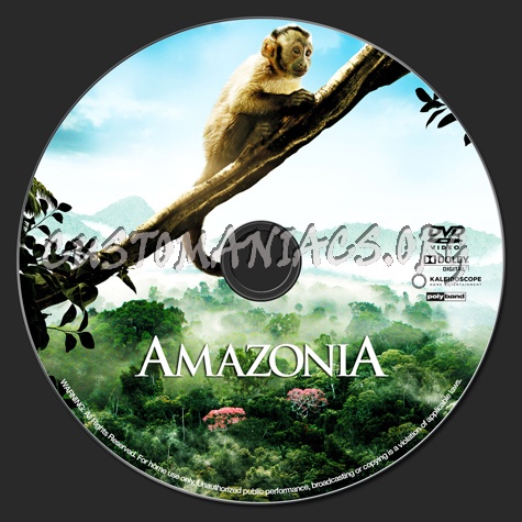 Amazonia dvd label