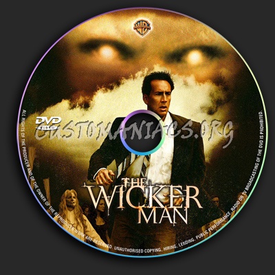 The Wicker Man dvd label