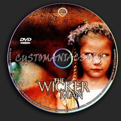 The Wicker Man dvd label