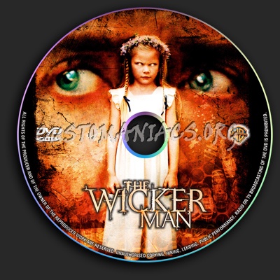 The Wicker Man dvd label