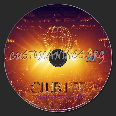 Club Life blu-ray label