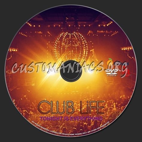 Club Life dvd label