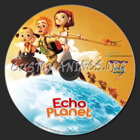 Echo Planet blu-ray label