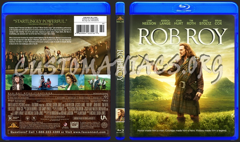 Rob Roy blu-ray cover