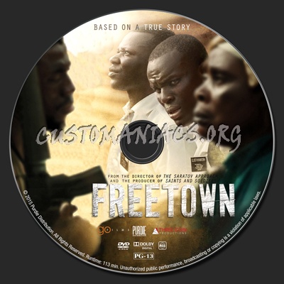 Freetown dvd label