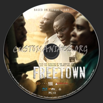 Freetown blu-ray label