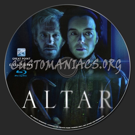 Altar blu-ray label