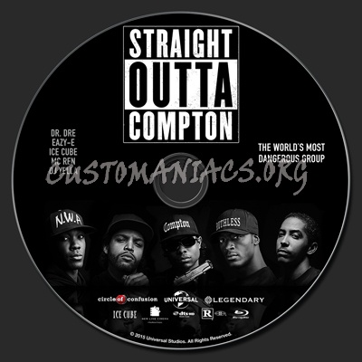 Straight Outta Compton blu-ray label