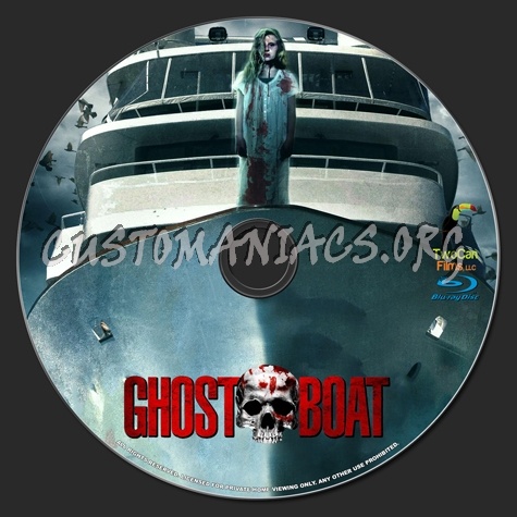 Ghost Boat blu-ray label