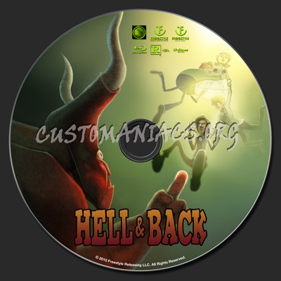 Hell And Back blu-ray label