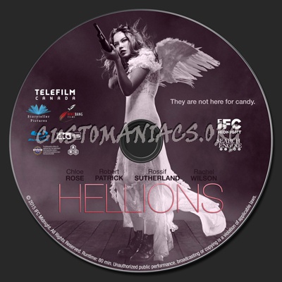 Hellions blu-ray label