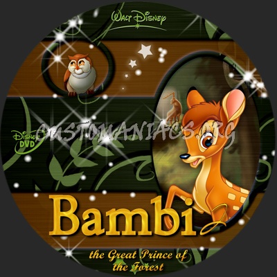 Bambi 2 dvd label