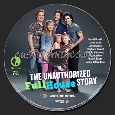 The Unauthorized Full House Story blu-ray label