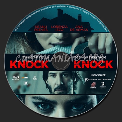 Knock Knock blu-ray label