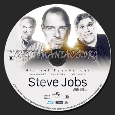 Steve Jobs blu-ray label