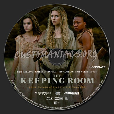 The Keeping Room blu-ray label