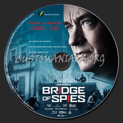 Bridge of Spies blu-ray label