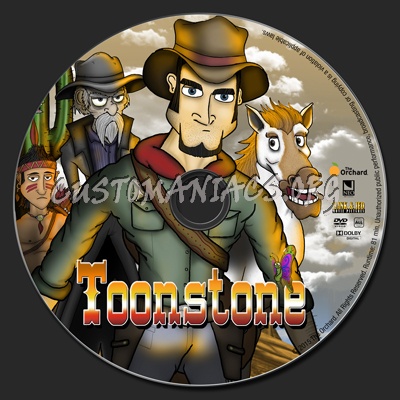 Toonstone dvd label