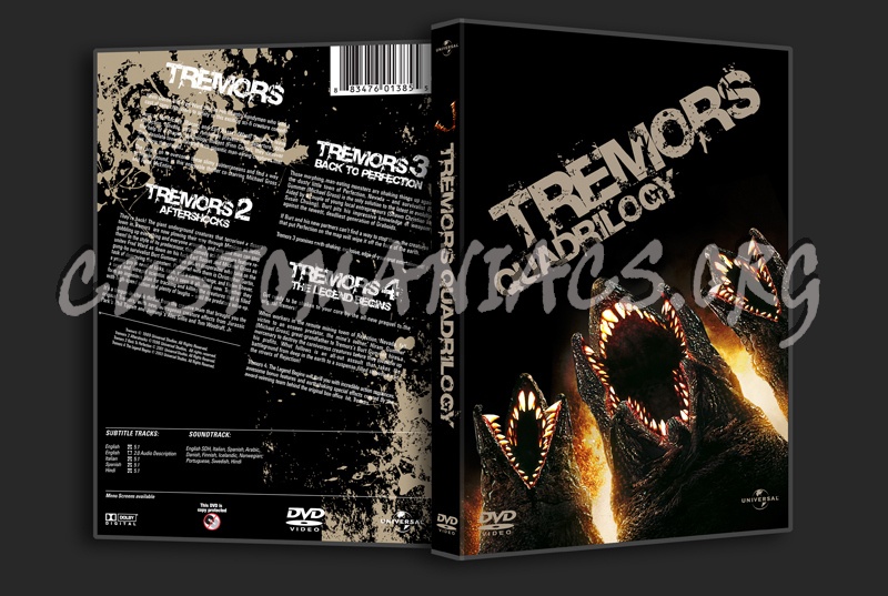 Tremors Quadrilogy dvd cover