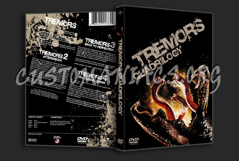 Tremors Quadrilogy dvd cover