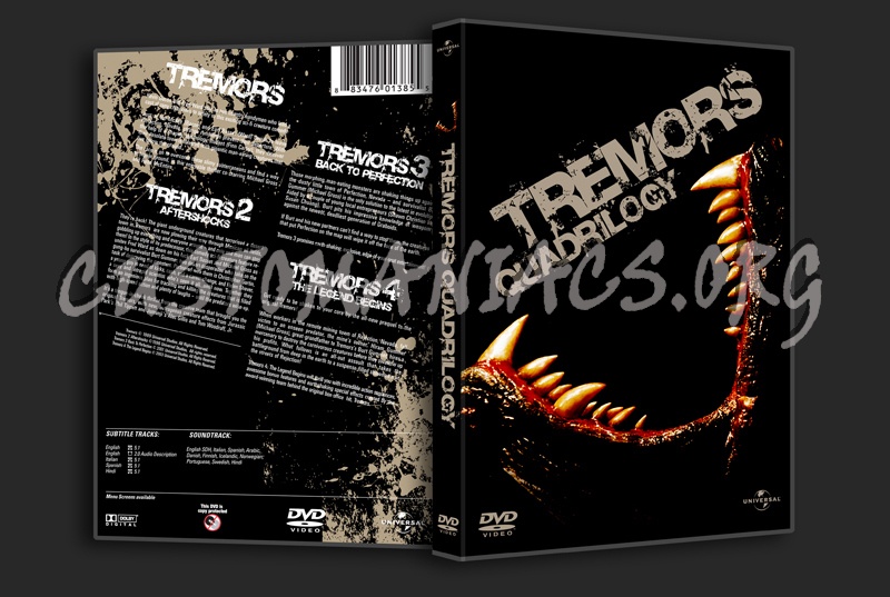 Tremors Quadrilogy dvd cover