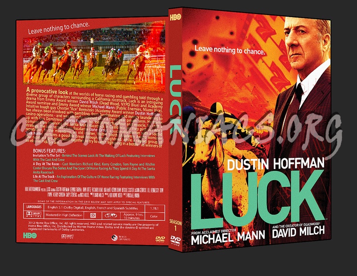 Luck - Season 1 dvd cover