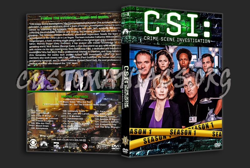 CSI: Crime Scene Investigation - The Complete Series (3240x2175) dvd cover