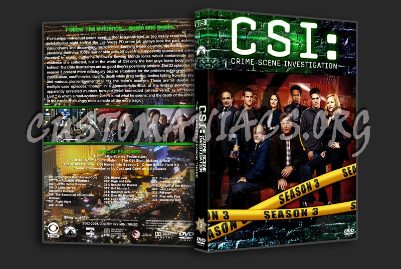 CSI: Crime Scene Investigation - The Complete Series (3240x2175) dvd cover