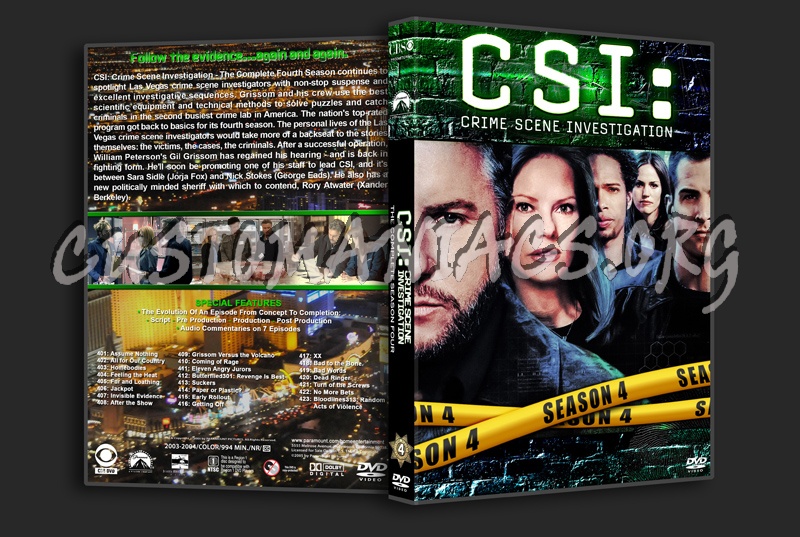 CSI: Crime Scene Investigation - The Complete Series (3240x2175) dvd cover