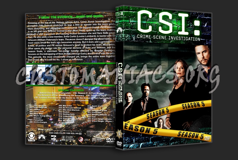 CSI: Crime Scene Investigation - The Complete Series (3240x2175) dvd cover