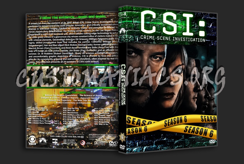 CSI: Crime Scene Investigation - The Complete Series (3240x2175) dvd cover