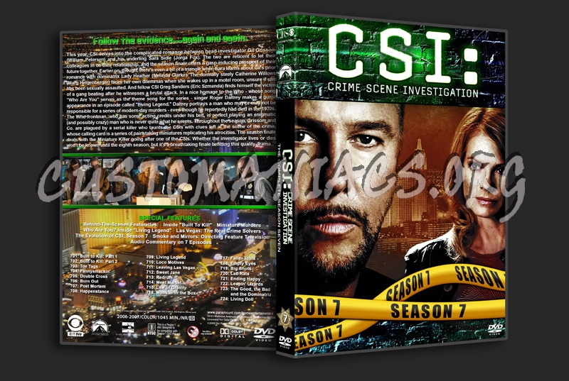 CSI: Crime Scene Investigation - The Complete Series (3240x2175) dvd cover