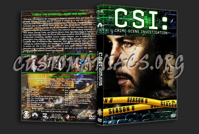 CSI: Crime Scene Investigation - The Complete Series (3240x2175) dvd cover